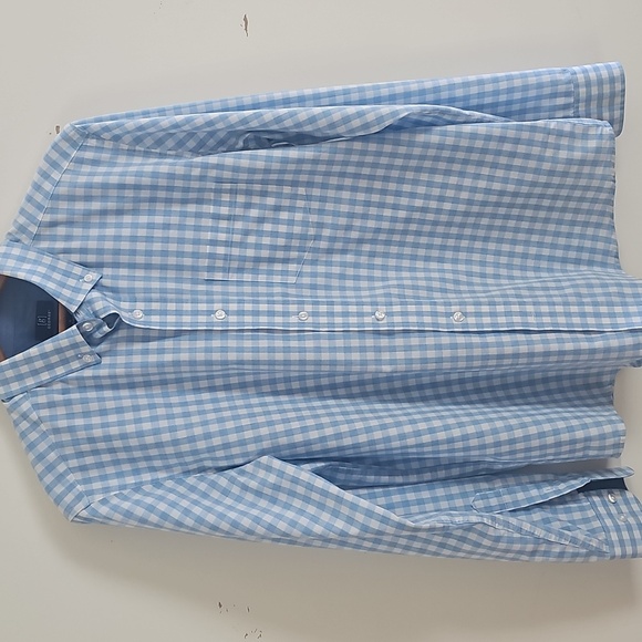 George Men's Classic Fit Long-Sleeve Button-Down Shirt Size M - Picture 1 of 7